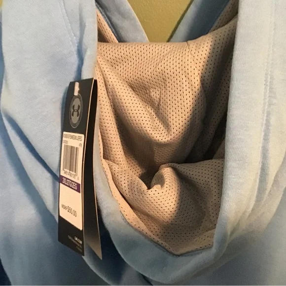 Under Armour Sky Blue Men's Hoodie - Picture 3 of 3